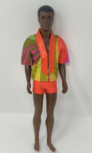 Vintage Mattel African American Talking Brad Doll Christie’s Boyfriend 1114
