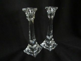 Villeroy & Boch Crystal 8 " Candle Sticks