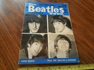 1964 Beatles Monthly Book 17 George Harrison Paul Mccartney John Lennon Ringo