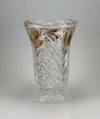 Anna Hutte Bleikristall 24 PbO Lead Crystal Vase 2
