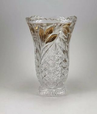 Anna Hutte Bleikristall 24 PbO Lead Crystal Vase 3