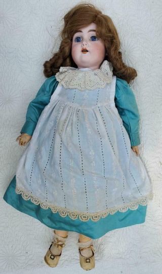 Kammer Reinhardt 25 " Bisque Head Doll 192 Open Mouth Antique Jointed
