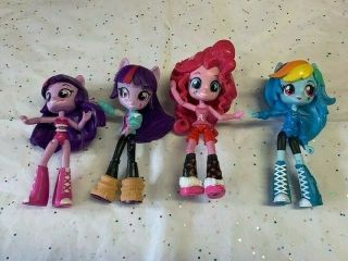 My Little Pony G4 Equestria Girls Mini Doll Figure Bundle