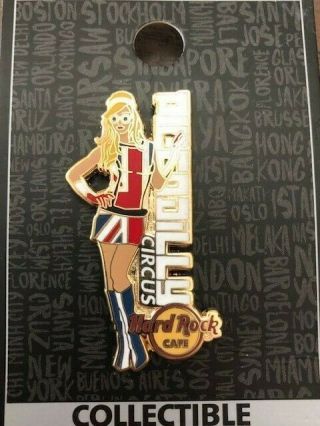 Hard Rock Cafe London Piccadilly Circus Core Go Go Girl Pin