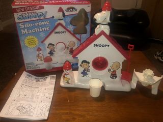 The Snoopy Sno Cone Machine Peanuts 18254 Design Cra - Z - Art Guc