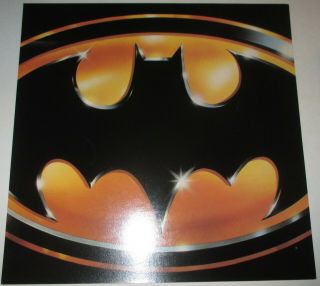Prince Double Sided Promo Poster Flat Batman Soundtrack (1989)