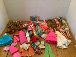 6 Topper Dawn And Friends Dolls With Clothes And Accessories