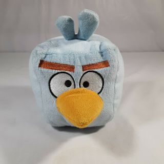 Angry Birds Space Ice Bomb 6 " Plush Ball Stuffed Animal With Sound 2012