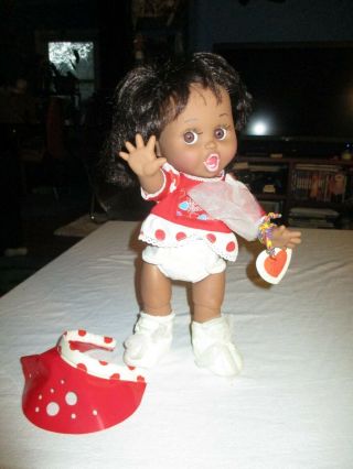 Galoob Baby Face Doll So Surprised Suzie African American