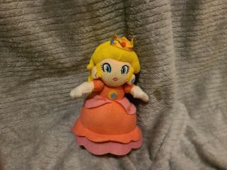 Mario Bros Mario Princess Peach Plush Doll Figure Stuffed Toys 7 Inch Gift