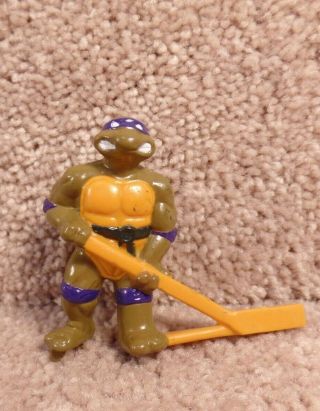Vintage 1990 Remco Toy Tmnt Ninja Turtles Subterranean Sewer Hockey Donatello