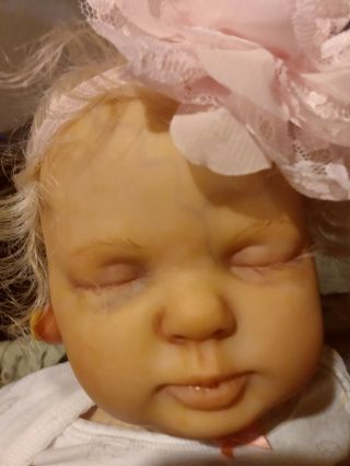 Reborn Baby Doll Girl Sleeping