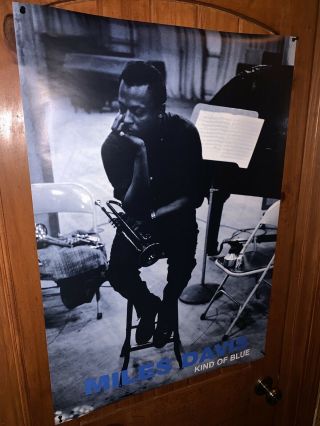 Miles Davis Kind Of Blue Poster 23.  5 In X 34 In