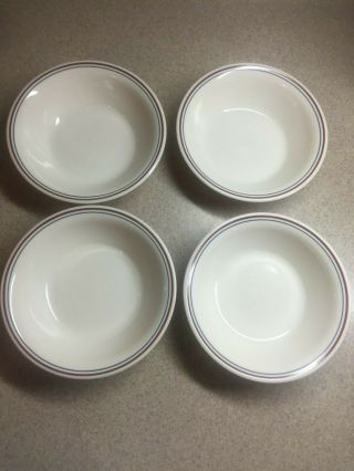 Set Of 4 Corelle Abundance Country Morning Cereal/soup Bowls