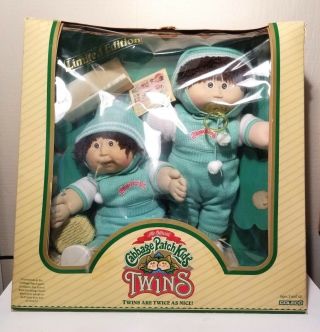Vintage Cabbage Patch Limited Edition Twins Exc.