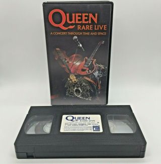 Queen Rare Live - A Concert Through Time And Space Vhs