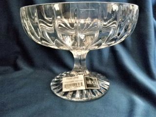 Mikasa Park Lane Clear Crystal Compote Glass,  Germany