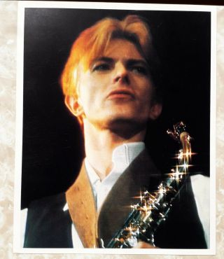 David Bowie Fan Club Official Photo Orginal Rare