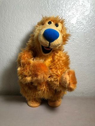 Mattel 1999 Bear In The Big Blue House Animated Bear Dances & Sings Cha Cha Cha