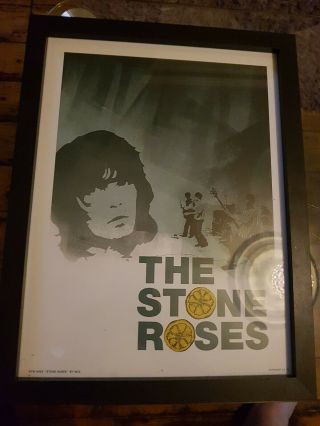 Stone Roses Art Print/poster Framed