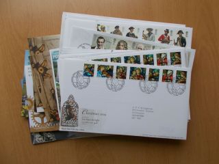36 X 2009 Royal Mail Commemorative First Day Covers.  Below.