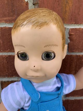 Luvabella Blonde Boy Baby Doll Interactive Luba Baeu 3