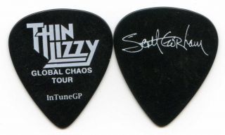 Thin Lizzy 2004 Chaos Tour Guitar Pick Scott Gorham Custom Concert Stage Pick