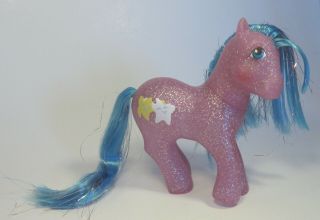 My Little Pony Generation 1 Stardancer Glitter Sparkle Ponies Hasbro Hong Kong D