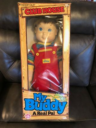 1985 My Buddy 22 " Doll " A Real Pal " Playskool Hasbro