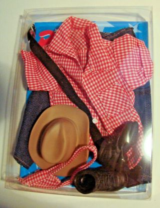 Gay Billy Carlos Tyson Cowboy Outfit Jeans Shirt Hat Boots Belt No Doll