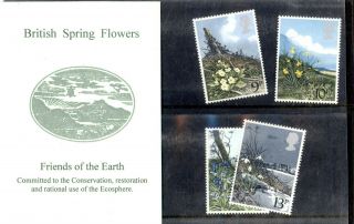 Havering Private Presentation Pack 1979 Spring Flowers : Friends Of The Earth