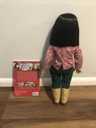 Ivy Ling American Girl Doll And “ Good Luck Ivy “ Book 2
