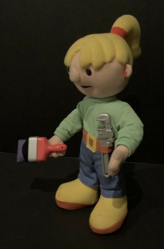 2001 Bob The Builder Talking Painting WENDY Plush Hasbro Playskool 15 