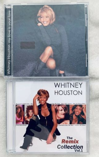 Whitney Houston My Love Is Your Love Promo Cd Dj Hits Remix It 