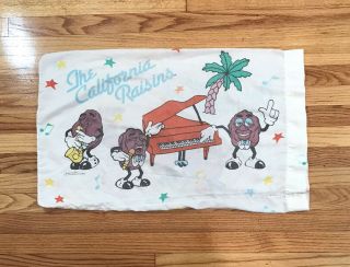 The California Raisins Vintage 1988 Pillowcase Applause Licensing