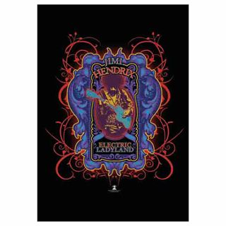 Jimi Hendrix Electric Ladyland Tapestry Cloth Poster Flag Wall Banner 30 X 40