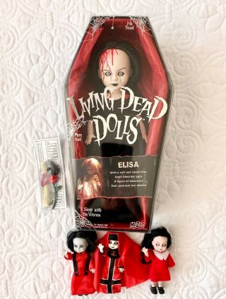 Mezco Living Dead Dolls Series 9 Elisa Glow In The Dark Unsealed With Bonus