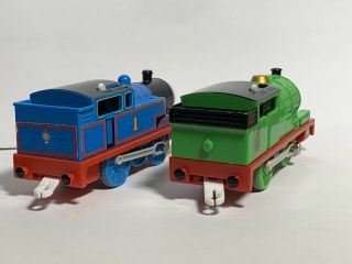 Tomy THOMAS AND PERCY Thomas & Friends Trackmaster Motorized Toy Trains 3