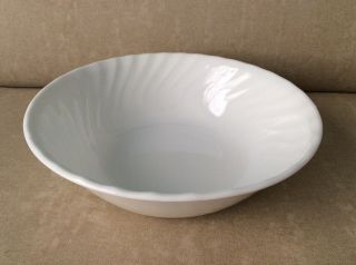 Corelle Enhancements White Swirl - Large Vegetable Serving Bowl 8 1/4 "