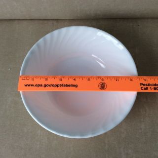 Corelle Enhancements white swirl - large vegetable serving bowl 8 1/4 