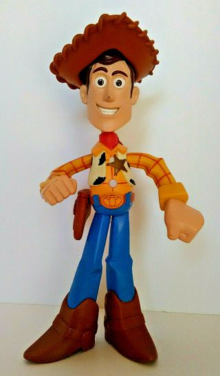 Disney Pixar Toy Story Talking Pull String Sheriff Woody Doll Toy Figure 8 In.