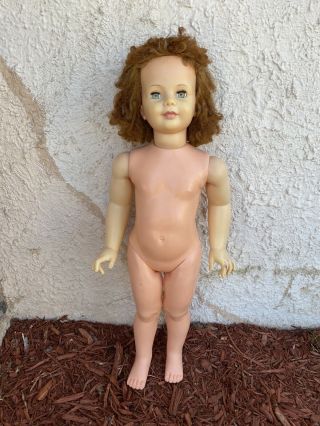 Vintage Ideal Patti Playpal Doll And Repair Adorable Needs Tlc