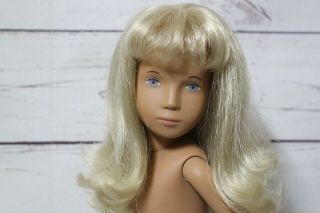 16 " Vintage Sasha Doll Blonde,  England.  Nude And Ready To Dress.
