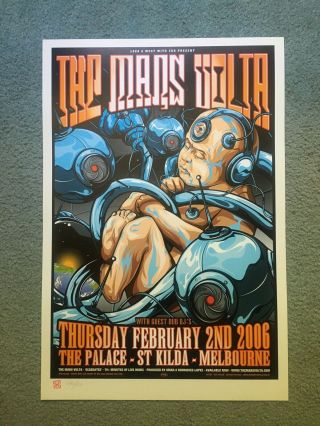 The Mars Volta Concert Poster Melbourne 2006