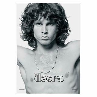 Jim Morrison Of The Doors Open Arms Portrait Photo Fabric Poster Flag 30x40 "