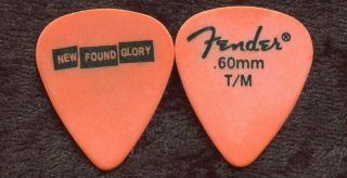Found Glory 2001 Tour Guitar Pick Custom Concert Stage Pick