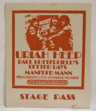 Uriah Heep / Manfred Mann - Vintage Real 1970 