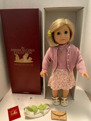 American Girl Doll Kit Kittredge In Meet Outfit 18 " Pleasant Company