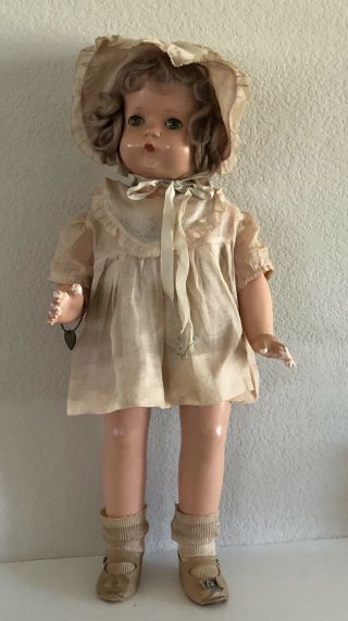 Effanbee Vintage Patsy Lou With Rare Name Bracelet