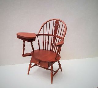 Dollhouse Miniature William Clinger Telephone Chair 1/12th Scale